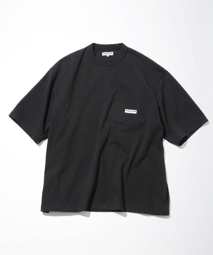【その他のブランド/Other】のHeavy Weight Jersey Pocket T-Shirt インテリア・キッズ・メンズ・レディースファッション・服の通販 founy(ファニー) 　ファッション　Fashion　メンズファッション　MEN　シンプル　Simple　パッチ　Patch　ポケット　Pocket　ワーク　Work　夏　Summer　定番　Standard　ブラック|ID: prp329100004504285 ipo3291000000031788514