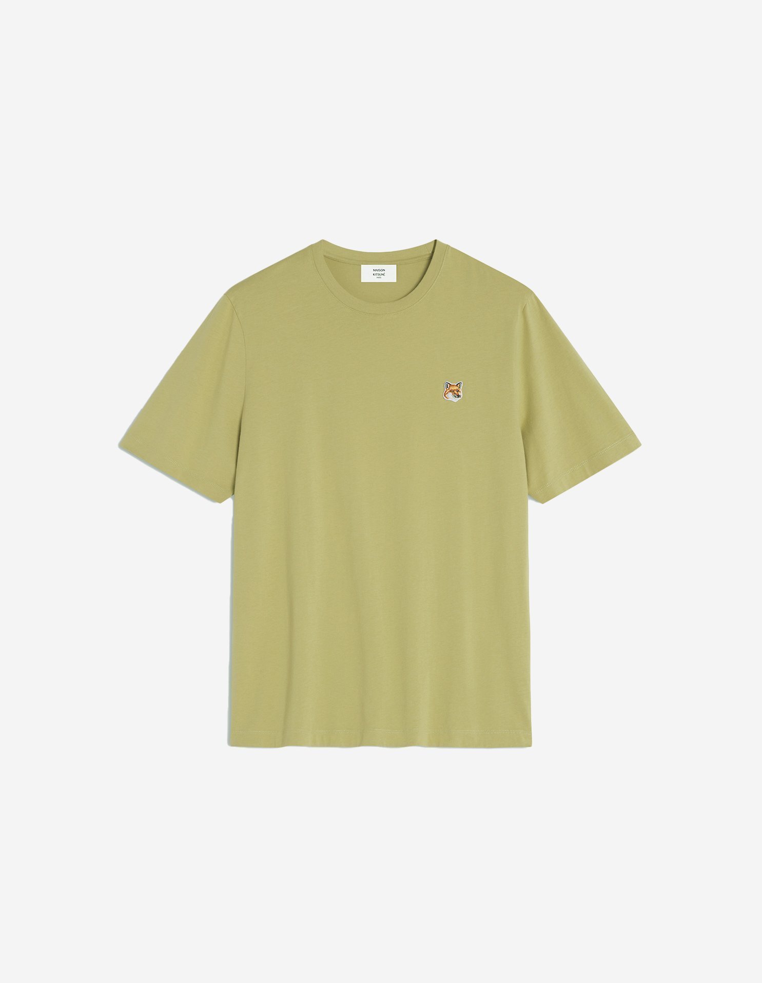 【メゾン キツネ/MAISON KITSUNE / MEN】のMaison Kitsune/FOX HEAD PATCH REGULAR TEE-SHIRT インテリア・キッズ・メンズ・レディースファッション・服の通販 founy(ファニー) 　ファッション　Fashion　メンズファッション　MEN　クラシック　Classic　ジャージー　Jersey　パッチ　Patch　フォックス　Fox　半袖　Short Sleeve　夏　Summer　S/S・春夏　Ss・Spring/Summer　無地　Plain Color　CANVAS|ID: prp329100004504306 ipo3291000000031995859
