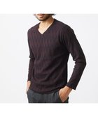【ミッシェルクラン オム/MICHEL KLEIN / MEN】の《日本製》セミシルケット長袖カットソー パープル|ID: prp329100004504368 ipo3291000000031789179
