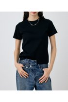 【マウジー/moussy】のSUVIN GIZA CN TEE 人気、トレンドファッション・服の通販 founy(ファニー) ファッション Fashion レディースファッション Fashion for Women インド Indian Textile インナー Innerwear コンパクト Compact, Small Size トレンド Trend, Trending Now 人気 Popular, Best Seller ベーシック Basic, Essential ボトム Bottoms, Lower Wear 再入荷 Restock / Back in Stock おすすめ Recommended / Our Picks エレガント 上品 Elegant thumbnail BLK|ID: prp329100004504371 ipo3291000000033566993