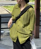 【シーピーシーエム/CPCM】の【リバイバル】アソートレース半袖シャツ 人気、トレンドファッション・服の通販 founy(ファニー) ファッション Fashion レディースファッション WOMEN トップス・カットソー Tops/Tshirt シャツ/ブラウス Shirts/Blouses レース Race 半袖 Short Sleeve thumbnail グリーン|ID: prp329100004504409 ipo3291000000031912450