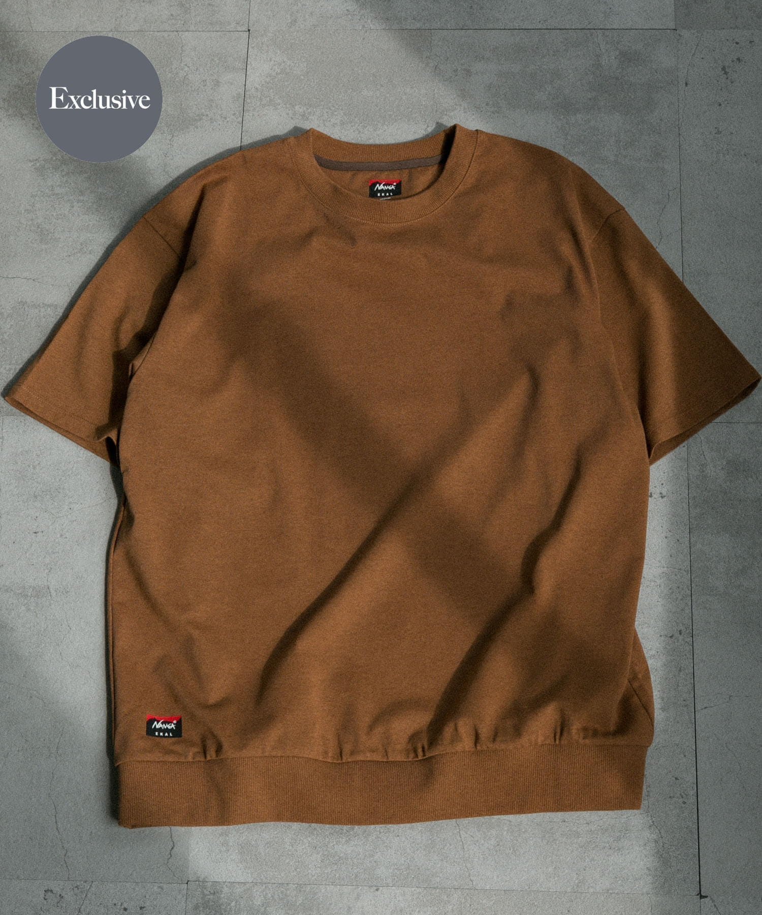【アーバンリサーチ ドアーズ/URBAN RESEARCH DOORS / MEN】の『別注』NANGA*EKAL ロゴTシャツ インテリア・キッズ・メンズ・レディースファッション・服の通販 founy(ファニー) 　ファッション　Fashion　メンズファッション　MEN　ジャケット　Jacket　プリント　Print　別注　Special Order　S/S・春夏　Ss・Spring/Summer　夏　Summer　2025年　2025　2025春夏・S/S　Ss,Spring/Summer,2025　ブラウン|ID: prp329100004504758 ipo3291000000031911613