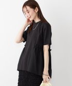 【シップス フォー ウィメン/SHIPS】のSHIPS Colors 手洗い可能 ドッキング ペプラム ショートスリーブ トップス 人気、トレンドファッション・服の通販 founy(ファニー) ファッション Fashion レディースファッション Fashion for Women トップス・カットソー Cut & Sew Tops 2025年 2025 2025春夏・S/S Spring/Summer 2025 SS25 カットソー Cut and Sewn Top ショート Short, Short Length スリーブ Sleeve, Long Sleeve / Short Sleeve ドッキング Docking, Mixed Material バランス Balance, Style Balance ペプラム Peplum, Flared Hem ボトム Bottoms, Lower Wear 今季 This Season, Current Season thumbnail ブラック|ID: prp329100004504777 ipo3291000000032728575
