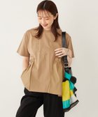 【シップス フォー ウィメン/SHIPS】のSHIPS Colors 手洗い可能 ドッキング ペプラム ショートスリーブ トップス 人気、トレンドファッション・服の通販 founy(ファニー) ファッション Fashion レディースファッション Fashion for Women トップス・カットソー Cut & Sew Tops 2025年 2025 2025春夏・S/S Spring/Summer 2025 SS25 カットソー Cut and Sewn Top ショート Short, Short Length スリーブ Sleeve, Long Sleeve / Short Sleeve ドッキング Docking, Mixed Material バランス Balance, Style Balance ペプラム Peplum, Flared Hem ボトム Bottoms, Lower Wear 今季 This Season, Current Season thumbnail ベージュ|ID: prp329100004504777 ipo3291000000032728576