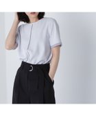 【ナチュラル ビューティー ベーシック/NATURAL BEAUTY BASIC】のシフォン切替スリーブブラウス ライトブルー|ID: prp329100004504977 ipo3291000000031990012