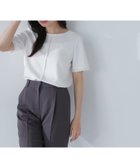 【ナチュラル ビューティー ベーシック/NATURAL BEAUTY BASIC】のシフォン切替スリーブブラウス オフ1|ID: prp329100004504977 ipo3291000000031990013
