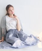 【クチュール ブローチ/Couture Brooch】のギンガムチェック タック ギャザースカート 人気、トレンドファッション・服の通販 founy(ファニー) ファッション Fashion レディースファッション WOMEN スカート Skirt ギャザー Gather ギンガム Gingham ストレッチ Stretch チェック Check ポケット Pocket 夏 Summer thumbnail ネイビー|ID: prp329100004505063 ipo3291000000031922619