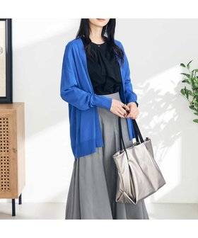 【アー ヴェー ヴェー/a.v.v】の【サラサラタッチ/UVカット】トッパーカーディガン 人気、トレンドファッション・服の通販 founy(ファニー) ファッション Fashion レディースファッション WOMEN トップス・カットソー Tops/Tshirt カーディガン Cardigans パーカ Sweats カーディガン Cardigan サマー Summer デニム Denim トッパー Topper 人気 Popularity バランス Balance ボトム Bottom 再入荷 Restock/Back In Stock/Re Arrival おすすめ Recommend 夏 Summer |ID:prp329100004505151