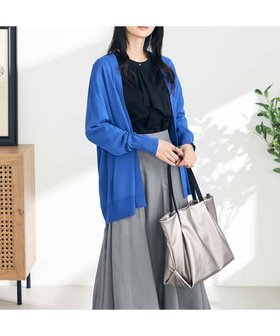 【アー ヴェー ヴェー/a.v.v】の【接触冷感/サラサラタッチ/UVカット】トッパーカーディガン 人気、トレンドファッション・服の通販 founy(ファニー) ファッション Fashion レディースファッション WOMEN トップス・カットソー Tops/Tshirt カーディガン Cardigans パーカ Sweats カーディガン Cardigan サマー Summer デニム Denim トッパー Topper 人気 Popularity バランス Balance ボトム Bottom 再入荷 Restock/Back In Stock/Re Arrival おすすめ Recommend 夏 Summer |ID:prp329100004505151
