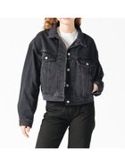 【リーバイス/Levis】のSHRUNKEN 90S トラッカージャケット 人気、トレンドファッション・服の通販 founy(ファニー) ファッション Fashion レディースファッション WOMEN アウター Coat Outerwear ジャケット Jackets デニム Denim ラバー Rubber 別注 Special Order thumbnail Blacks|ID: prp329100004505327 ipo3291000000031797687