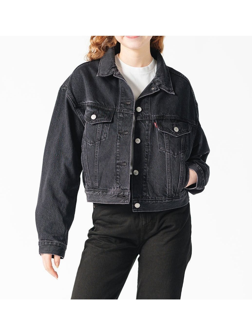 【リーバイス/Levis】のSHRUNKEN 90S トラッカージャケット インテリア・キッズ・メンズ・レディースファッション・服の通販 founy(ファニー) 　ファッション　Fashion　レディースファッション　WOMEN　アウター　Coat Outerwear　ジャケット　Jackets　デニム　Denim　ラバー　Rubber　別注　Special Order　Blacks|ID: prp329100004505327 ipo3291000000031797687