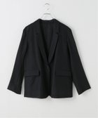 【ジャーナルスタンダード レサージュ/journal standard L'essage】のシアーテーラードジャケット 人気、トレンドファッション・服の通販 founy(ファニー) ファッション Fashion レディースファッション Fashion for Women アウター Coat / Outerwear Collection レディースジャケット・軽アウター Jackets テーラードジャケット / 通勤・きれいめスタイル Tailored Jackets & Blazers 2025年 2025 2025春夏・S/S Spring/Summer 2025 SS25 シアー Sheer, See-Through ジャケット Jacket, Outerwear プリント Print, Printed Pattern 夏 Summer thumbnail ブラック|ID: prp329100004505345 ipo3291000000032692261