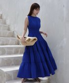 【アニュアンス/anuans】のギャザーティアードカットワンピース 人気、トレンドファッション・服の通販 founy(ファニー) ファッション Fashion レディースファッション Fashion for Women ワンピース Dresses エレガント 上品 Elegant ギャザー Gathered, Ruffled シルケット Silket, Silky Cotton フィット Fit, Slim Fit リラックス Relax, Relaxed Fit thumbnail BLUE|ID: prp329100004505355 ipo3291000000033117563