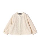 【シップス フォー ウィメン/SHIPS】のSHIPS Primary Navy Label 手洗い可能 レース ブルゾン ベージュ|ID: prp329100004505383 ipo3291000000031798162