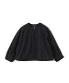 【シップス フォー ウィメン/SHIPS】のSHIPS Primary Navy Label 手洗い可能 レース ブルゾン ブラック|ID: prp329100004505383 ipo3291000000031798164