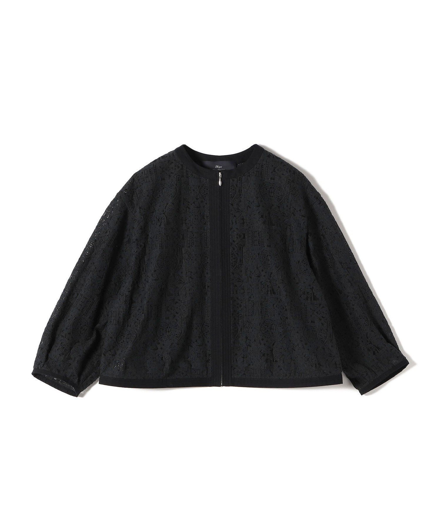 【シップス フォー ウィメン/SHIPS】のSHIPS Primary Navy Label 手洗い可能 レース ブルゾン インテリア・キッズ・メンズ・レディースファッション・服の通販 founy(ファニー) 　ファッション　Fashion　レディースファッション　WOMEN　アウター　Coat Outerwear　ブルゾン　Blouson/Jackets　カーゴパンツ　Cargo Pants　クール　Cool　シルバー　Silver　シンプル　Simple　デニム　Denim　トリミング　Trimming　ノースリーブ　No Sleeve　ハンド　Hand　フロント　Front　ブルゾン　Blouson　ベーシック　Basic　レース　Race　ブラック|ID: prp329100004505383 ipo3291000000031798164