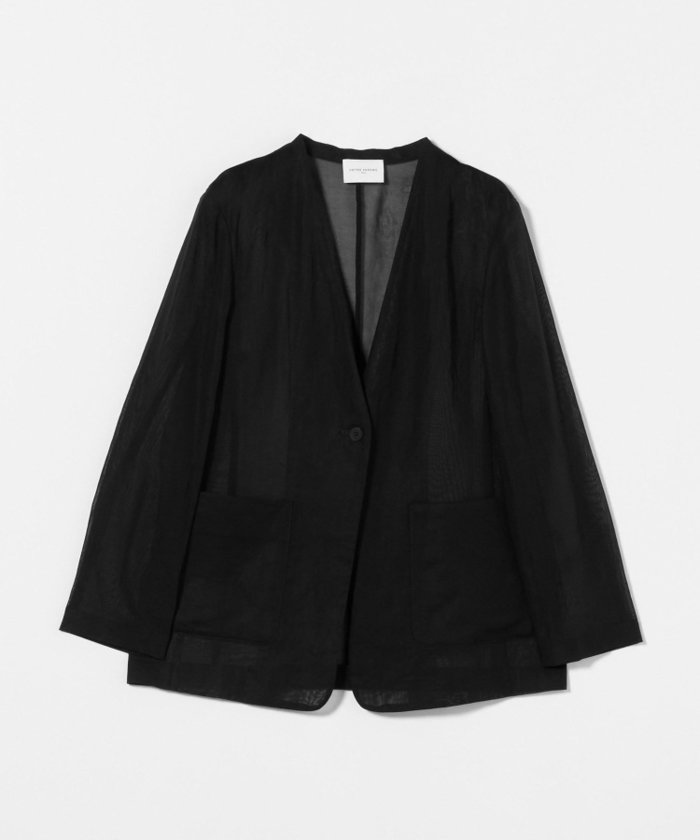 【ユナイテッドアローズ/UNITED ARROWS】のシアー ジャケット インテリア・キッズ・メンズ・レディースファッション・服の通販 founy(ファニー) https://founy.com/ ファッション Fashion レディースファッション WOMEN アウター Coat Outerwear ジャケット Jackets オーガンジー Organdy シアー Sheer ジャケット Jacket エレガント 上品 Elegant |ID: prp329100004505384 ipo3291000000031798169