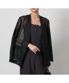 【ユナイテッドアローズ/UNITED ARROWS】のシアー ジャケット 人気、トレンドファッション・服の通販 founy(ファニー) ファッション Fashion レディースファッション Fashion for Women アウター Coat / Outerwear Collection レディースジャケット・軽アウター Jackets オーガンジー Organza Fabric シアー Sheer, See-Through ジャケット Jacket, Outerwear エレガント 上品 Elegant thumbnail BLACK|ID: prp329100004505384 ipo3291000000033047227
