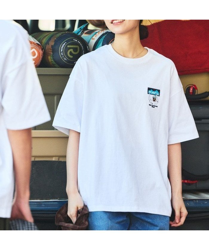 【フリークスストア/FREAK'S STORE】のKAVU×FREAK S STORE/カブ- 別注 ビッグシルエット ワンポイントロゴ クルーネックTシャツ / Beard 【限定展開】 25SS インテリア・キッズ・メンズ・レディースファッション・服の通販 founy(ファニー) 　ファッション　Fashion　レディースファッション　WOMEN　トップス・カットソー　Tops/Tshirt　シャツ/ブラウス　Shirts/Blouses　ロング / Tシャツ　T-Shirts　2025年　2025　2025春夏・S/S　Ss,Spring/Summer,2025　おすすめ　Recommend　インナー　Inner　トレンド　Trend　ビッグ　Big　ボトム　Bottom　ワンポイント　One Point　人気　Popularity　別注　Special Order　夏　Summer　定番　Standard　S/S・春夏　Ss・Spring/Summer　ホワイト|ID: prp329100004505393 ipo3291000000031957229
