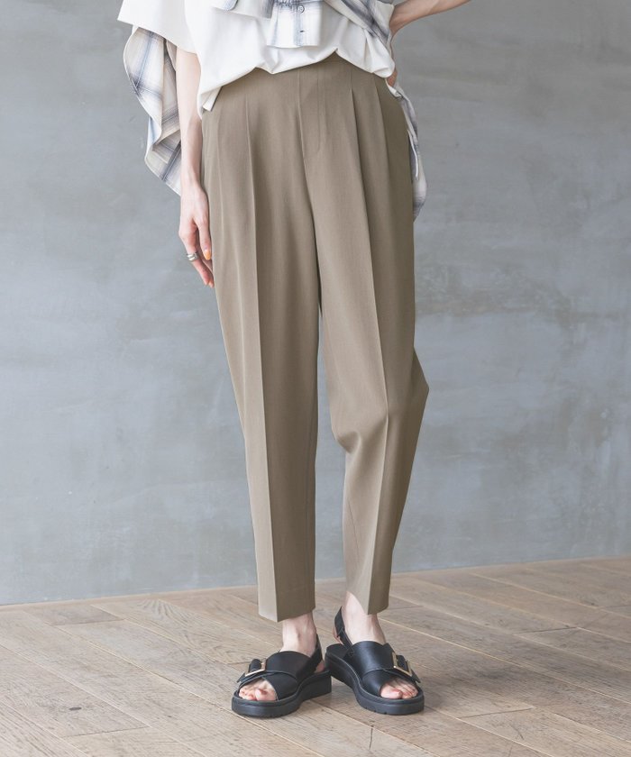 【グローバルワーク/GLOBAL WORK】の貴島明日香さん着用/ウツクシルエットDRYテーパードパンツ/289056 インテリア・キッズ・メンズ・レディースファッション・服の通販 founy(ファニー) https://founy.com/ ファッション Fashion レディースファッション Fashion for Women パンツ Pants & Trousers キャップ Cap, Baseball Cap ジップ Zip, Zipper ジャケット Jacket, Outerwear ストレッチ Stretch, Stretchy Fabric セットアップ Set-Up, Coordinated Outfit センター Center, Center Line 人気 Popular, Best Seller フラット Flat, Flat Shoes フロント Front, Front Design ポケット Pocket, Pocket Detail ミドル Middle Length, Mid Height リラックス Relax, Relaxed Fit 夏 Summer |ID: prp329100004505598 ipo3291000000033501569