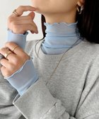 【その他のブランド/Other】の【ベストセラー/全20色展開】メロウハイネックシアーインナートップス ライトブルー|ID: prp329100004505599 ipo3291000000032306809