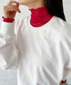【その他のブランド/Other】の【ベストセラー/全20色展開】メロウハイネックシアーインナートップス レッド|ID: prp329100004505599 ipo3291000000032306823