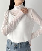 【その他のブランド/Other】の【ベストセラー/全20色展開】メロウハイネックシアーインナートップス ホワイト|ID: prp329100004505599 ipo3291000000032306824
