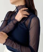 【その他のブランド/Other】の【ベストセラー/全20色展開】メロウハイネックシアーインナートップス ネイビー|ID: prp329100004505599 ipo3291000000033926501