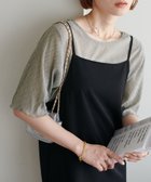 【ディスコート/Discoat】の【新色追加!/WEB限定】前後2WAYラメプリーツシアーT ミント|ID: prp329100004505693 ipo3291000000031847300
