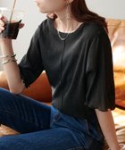 【ディスコート/Discoat】の【新色追加!/WEB限定】前後2WAYラメプリーツシアーT ブラック|ID: prp329100004505693 ipo3291000000031847310