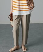 【ラナン/Ranan】のひんやり!機能付麻調美脚タックテーパード 人気、トレンドファッション・服の通販 founy(ファニー) ファッション Fashion レディースファッション WOMEN ストレッチ Stretch フロント Front 夏 Summer 楽ちん Easy 洗える Washable thumbnail ベージュ60|ID: prp329100004505694 ipo3291000000031995024