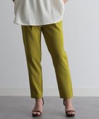 【ラナン/Ranan】のひんやり!機能付麻調美脚タックテーパード 人気、トレンドファッション・服の通販 founy(ファニー) ファッション Fashion レディースファッション WOMEN ストレッチ Stretch フロント Front 夏 Summer 楽ちん Easy 洗える Washable thumbnail ライムグリーン65|ID: prp329100004505694 ipo3291000000031995036