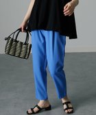 【ラナン/Ranan】のひんやり!機能付麻調美脚タックテーパード 人気、トレンドファッション・服の通販 founy(ファニー) ファッション Fashion レディースファッション WOMEN ストレッチ Stretch フロント Front 夏 Summer 楽ちん Easy 洗える Washable thumbnail ブルー60|ID: prp329100004505694 ipo3291000000031995037