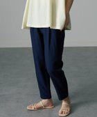 【ラナン/Ranan】のひんやり!機能付麻調美脚タックテーパード 人気、トレンドファッション・服の通販 founy(ファニー) ファッション Fashion レディースファッション WOMEN ストレッチ Stretch フロント Front 夏 Summer 楽ちん Easy 洗える Washable thumbnail ネイビー60|ID: prp329100004505694 ipo3291000000031995039