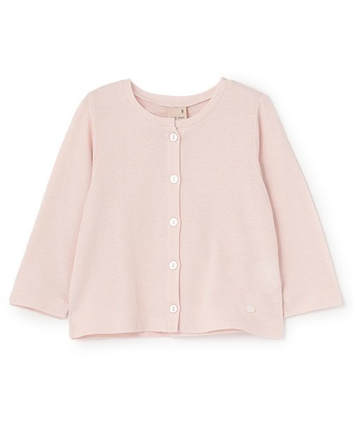 【ナルミヤ オンライン/NARUMIYA ONELINE / KIDS】の【UVカット/接触冷感】カーディガン インテリア・キッズ・メンズ・レディースファッション・服の通販 founy(ファニー) 　ファッション　Fashion　キッズファッション　Fashion for Kids　カーディガン　Cardigan, Knitwear　シンプル　Simple, Minimal　プリント　Print, Printed Pattern　ポケット　Pocket, Pocket Detail　夏　Summer　春　Spring　S/S・春夏　SS, Spring/Summer, Warm Season　ライト ピンク|ID: prp329100004505793 ipo3291000000033462138