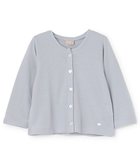 【ナルミヤ オンライン/NARUMIYA ONELINE / KIDS】の【UVカット/接触冷感】カーディガン 人気、トレンドファッション・服の通販 founy(ファニー) ファッション Fashion キッズファッション Fashion for Kids カーディガン Cardigan, Knitwear シンプル Simple, Minimal プリント Print, Printed Pattern ポケット Pocket, Pocket Detail 夏 Summer 春 Spring S/S・春夏 SS, Spring/Summer, Warm Season thumbnail ライト ブルー|ID: prp329100004505793 ipo3291000000033462139