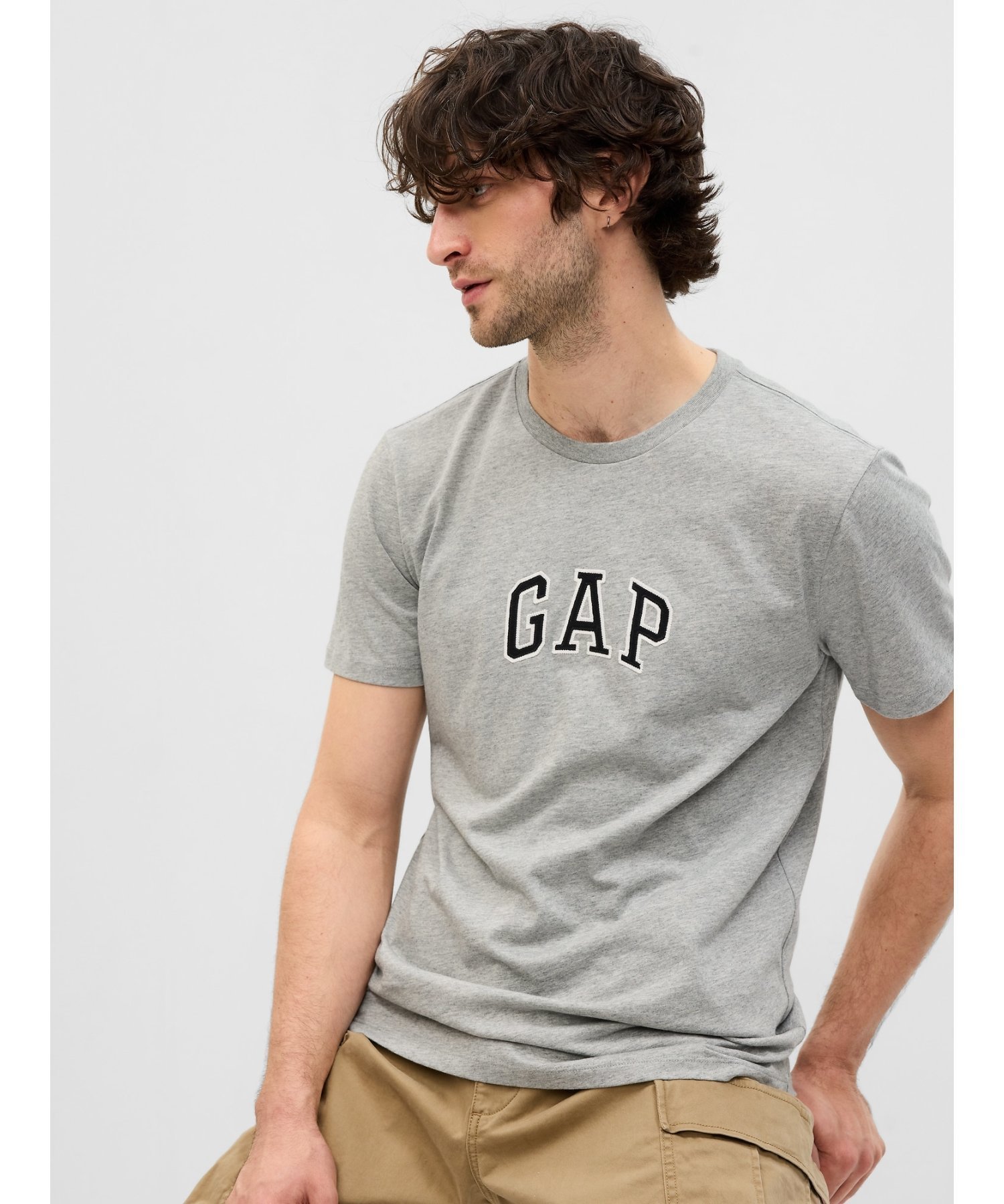 【ギャップ/GAP】のGAPアーチロゴTシャツ(ユニセックス) インテリア・キッズ・メンズ・レディースファッション・服の通販 founy(ファニー) 　ファッション　Fashion　レディースファッション　WOMEN　トップス・カットソー　Tops/Tshirt　シャツ/ブラウス　Shirts/Blouses　ロング / Tシャツ　T-Shirts　プリント　Print　ボトム　Bottom　半袖　Short Sleeve　定番　Standard　B10_GREY_HEATHER|ID: prp329100004505868 ipo3291000000032293342