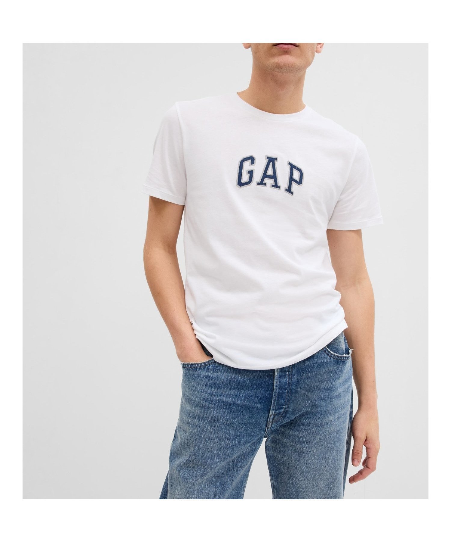 【ギャップ/GAP】のGAPアーチロゴTシャツ(ユニセックス) インテリア・キッズ・メンズ・レディースファッション・服の通販 founy(ファニー) 　ファッション　Fashion　レディースファッション　WOMEN　トップス・カットソー　Tops/Tshirt　シャツ/ブラウス　Shirts/Blouses　ロング / Tシャツ　T-Shirts　プリント　Print　ボトム　Bottom　半袖　Short Sleeve　定番　Standard　OPTIC_WHITE|ID: prp329100004505868 ipo3291000000032293343