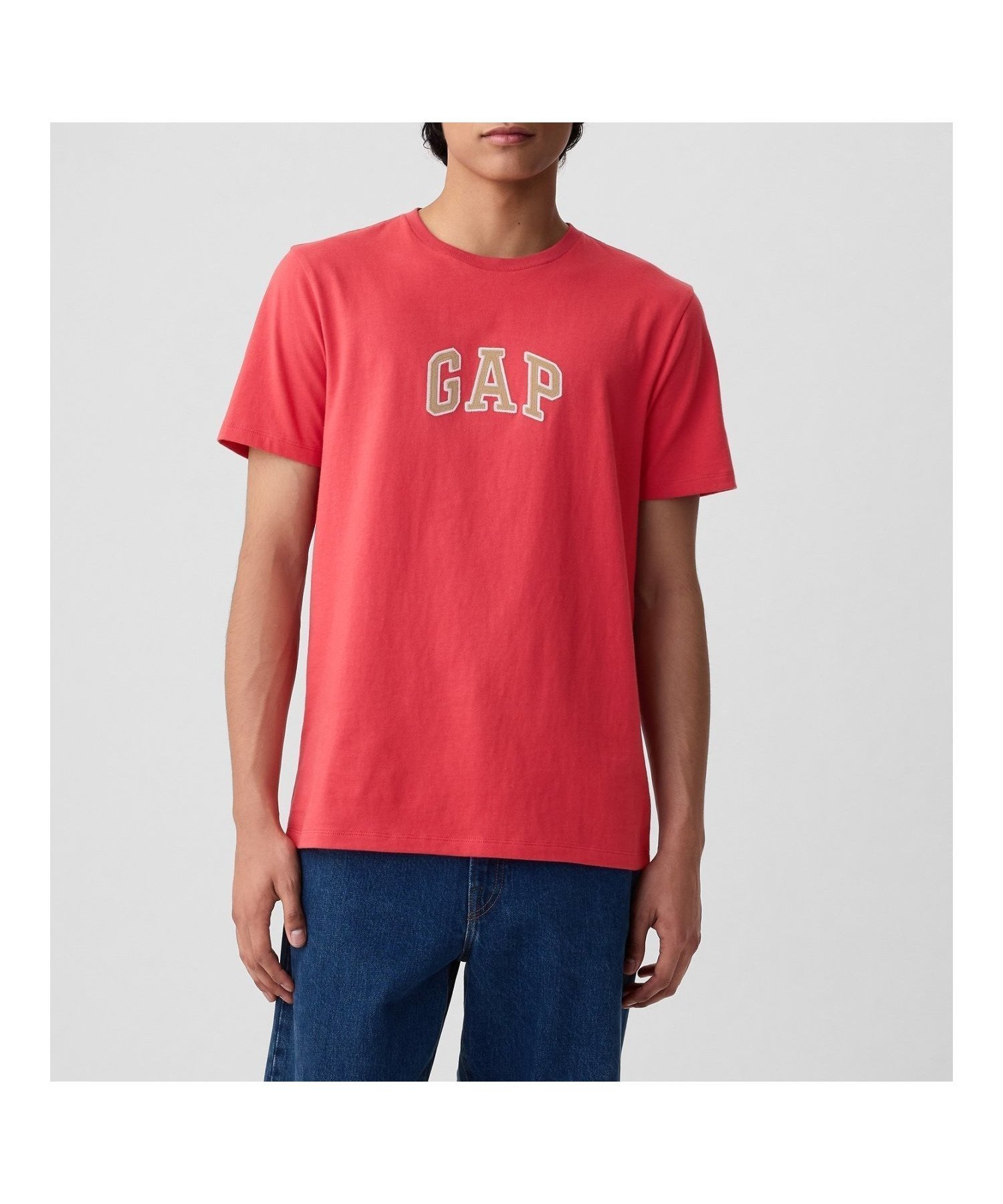 【ギャップ/GAP】のGAPアーチロゴTシャツ(ユニセックス) インテリア・キッズ・メンズ・レディースファッション・服の通販 founy(ファニー) 　ファッション　Fashion　レディースファッション　WOMEN　トップス・カットソー　Tops/Tshirt　シャツ/ブラウス　Shirts/Blouses　ロング / Tシャツ　T-Shirts　プリント　Print　ボトム　Bottom　半袖　Short Sleeve　定番　Standard　WEATHERED_RED|ID: prp329100004505868 ipo3291000000032293344