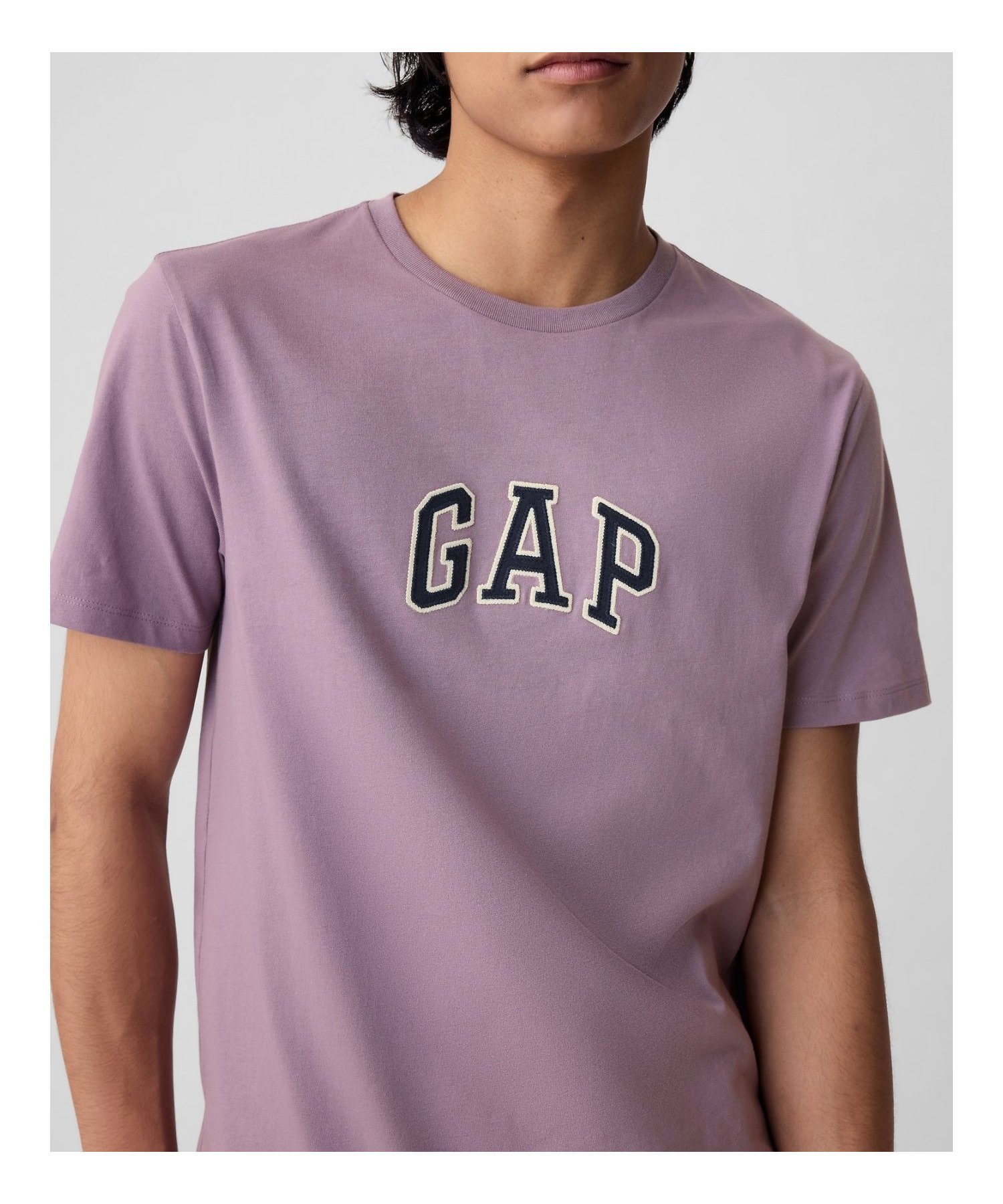 【ギャップ/GAP】のGAPアーチロゴTシャツ(ユニセックス) インテリア・キッズ・メンズ・レディースファッション・服の通販 founy(ファニー) 　ファッション　Fashion　レディースファッション　WOMEN　トップス・カットソー　Tops/Tshirt　シャツ/ブラウス　Shirts/Blouses　ロング / Tシャツ　T-Shirts　プリント　Print　ボトム　Bottom　半袖　Short Sleeve　定番　Standard　AMETHYST_PURPLE|ID: prp329100004505868 ipo3291000000032293348