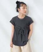 【フリークスストア/FREAK'S STORE】の【セットアイテム】ワッフル フレンチスリーブ ビスチェセット 25SS チャコールグレー|ID: prp329100004505981 ipo3291000000032726616