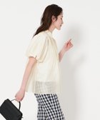 【ユナイテッドアローズ/UNITED ARROWS】のシルキーピンタック ショートスリーブ ブラウス OFF WHITE|ID: prp329100004506662 ipo3291000000031953840