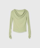 【アニュアンス/anuans】のギャザードレープカットトップス PISTACHIO GR|ID: prp329100004506860 ipo3291000000032721500