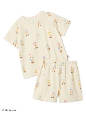 【ジェラート ピケ/gelato pique / KIDS】の【スーパーマリオ】【キッズ】キノピオ ヨッシーTシャツ ショートパンツセット 人気、トレンドファッション・服の通販 founy(ファニー) ファッション Fashion キッズファッション KIDS ボトムス Bottoms/Kids お家時間・ステイホーム Home Time/Stay Home カットソー Cut And Sew カラフル Colorful キャラクター Character ショート Short セットアップ Set Up プリント Print ベビー Baby メンズ Mens |ID:prp329100004507013