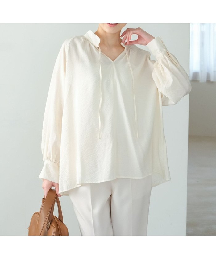 【エルーラ/Elura】のアイロンいらずセミシアブラウス/316579 インテリア・キッズ・メンズ・レディースファッション・服の通販 founy(ファニー) https://founy.com/ ファッション Fashion レディースファッション WOMEN トップス・カットソー Tops/Tshirt シャツ/ブラウス Shirts/Blouses おすすめ Recommend カフス Cuffs シアー Sheer デニム Denim バランス Balance 春 Spring ビジネス 仕事 通勤 Business |ID: prp329100004507047 ipo3291000000031990357