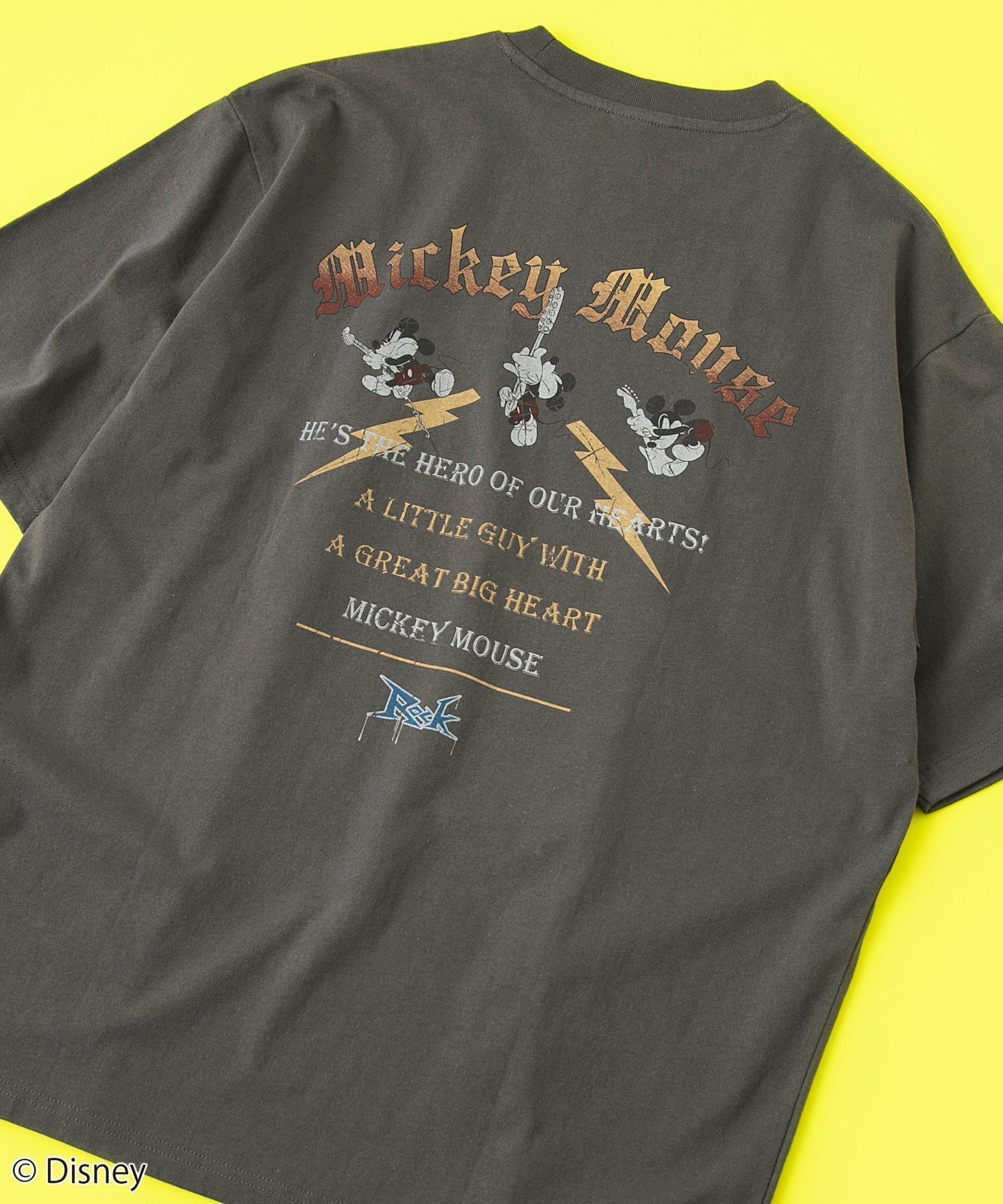 【コーエン/COEN】のMICKEY(ミッキー)/ヴィンテージライクTシャツ インテリア・キッズ・メンズ・レディースファッション・服の通販 founy(ファニー) 　ファッション　Fashion　レディースファッション　WOMEN　トップス・カットソー　Tops/Tshirt　シャツ/ブラウス　Shirts/Blouses　ロング / Tシャツ　T-Shirts　おすすめ　Recommend　クール　Cool　プリント　Print　リラックス　Relax　ヴィンテージ　Vintage　DK.GRAY|ID: prp329100004507199 ipo3291000000031910995