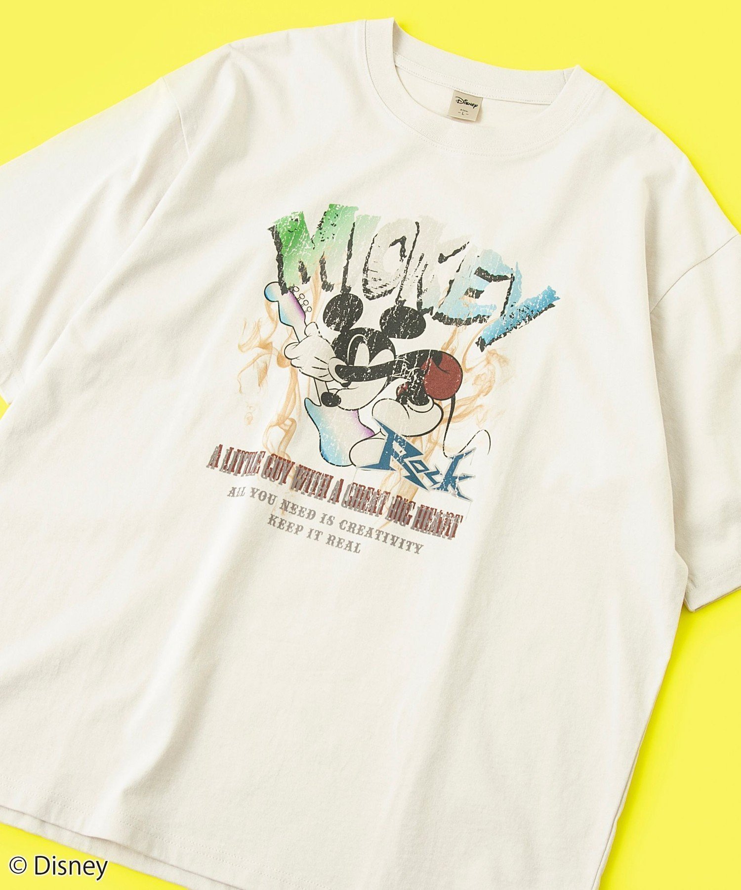 【コーエン/COEN】のMICKEY(ミッキー)/ヴィンテージライクTシャツ インテリア・キッズ・メンズ・レディースファッション・服の通販 founy(ファニー) 　ファッション　Fashion　レディースファッション　WOMEN　トップス・カットソー　Tops/Tshirt　シャツ/ブラウス　Shirts/Blouses　ロング / Tシャツ　T-Shirts　おすすめ　Recommend　クール　Cool　プリント　Print　リラックス　Relax　ヴィンテージ　Vintage　その他1|ID: prp329100004507199 ipo3291000000031910996
