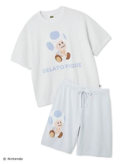 【ジェラートピケ オム/GELATO PIQUE HOMME / MEN】の【スーパーマリオ】【メンズ】キノピオ ヨッシージャガードプルオーバーハーフパンツセット インテリア・キッズ・メンズ・レディースファッション・服の通販 founy(ファニー) https://founy.com/ ファッション Fashion メンズファッション Men's Style Online トップス・カットソー Tops/Tshirt/Men ボトムス Bottoms/Men ハーフ / ショートパンツ Short Pants カラフル Colorful キャラクター Character ショート Short セットアップ Set Up メンズ Mens |ID: prp329100004507228 ipo3291000000032626862
