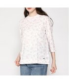 【クロコダイル/CROCODILE】の花柄 ハイネック 七分袖カットソー パープル|ID: prp329100004507273 ipo3291000000031944141