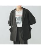 【グローバルワーク/GLOBAL WORK】のお手入れラクラクSET UPジャケット/290003 人気、トレンドファッション・服の通販 founy(ファニー) ファッション Fashion レディースファッション WOMEN アウター Coat Outerwear ジャケット Jackets ジャケット Jacket ストレッチ Stretch ストレート Straight セットアップ Set Up リラックス Relax ワイド Wide 半袖 Short Sleeve 夏 Summer 羽織 Haori thumbnail ブラック09|ID: prp329100004507555 ipo3291000000031817152